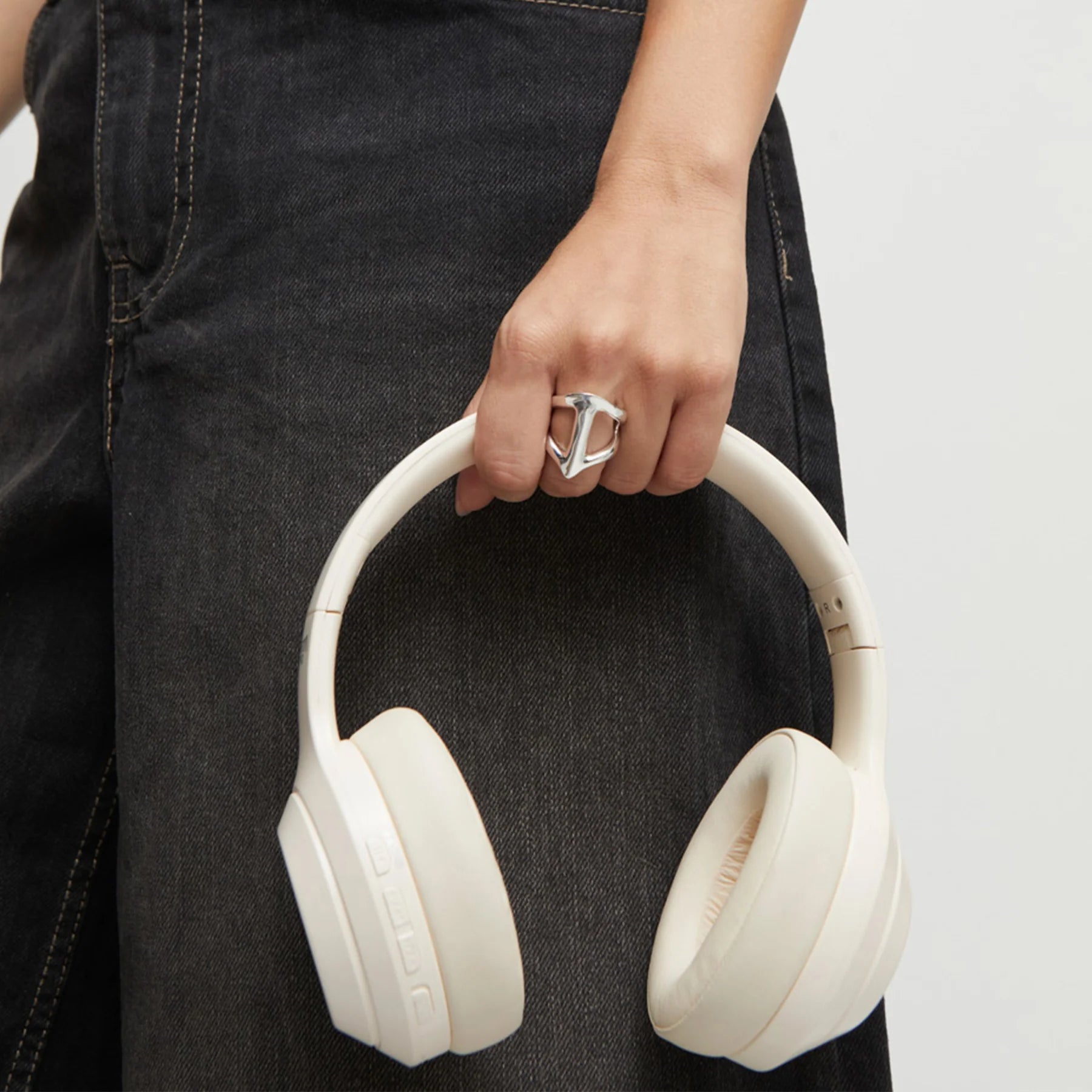 UNOde50 MAJESTIC OPEN RING SILVER