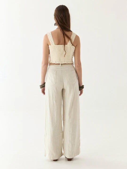 MAISON HOTEL MARISA PANT BERENSON OFF WHITE