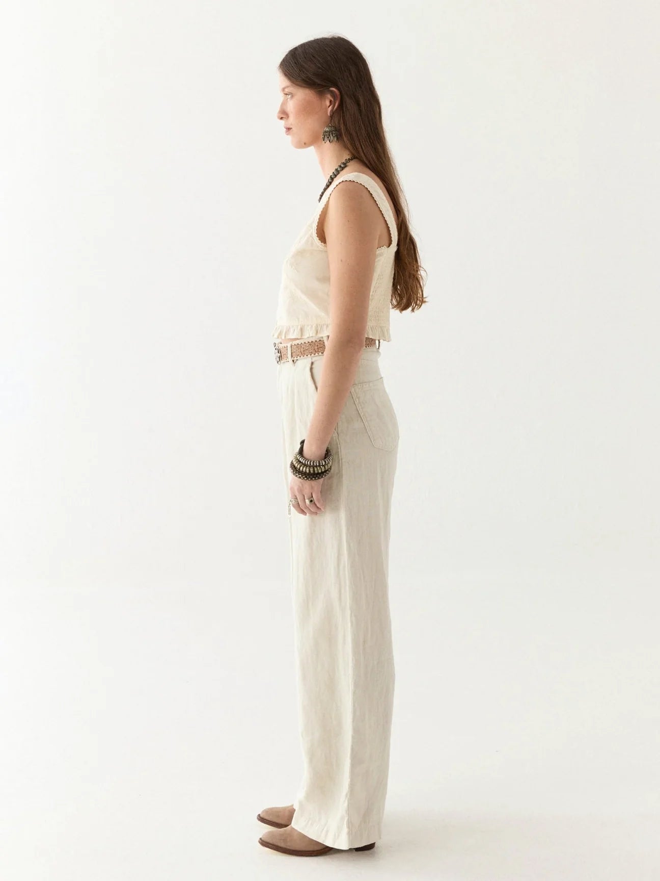 MAISON HOTEL MARISA PANT BERENSON OFF WHITE