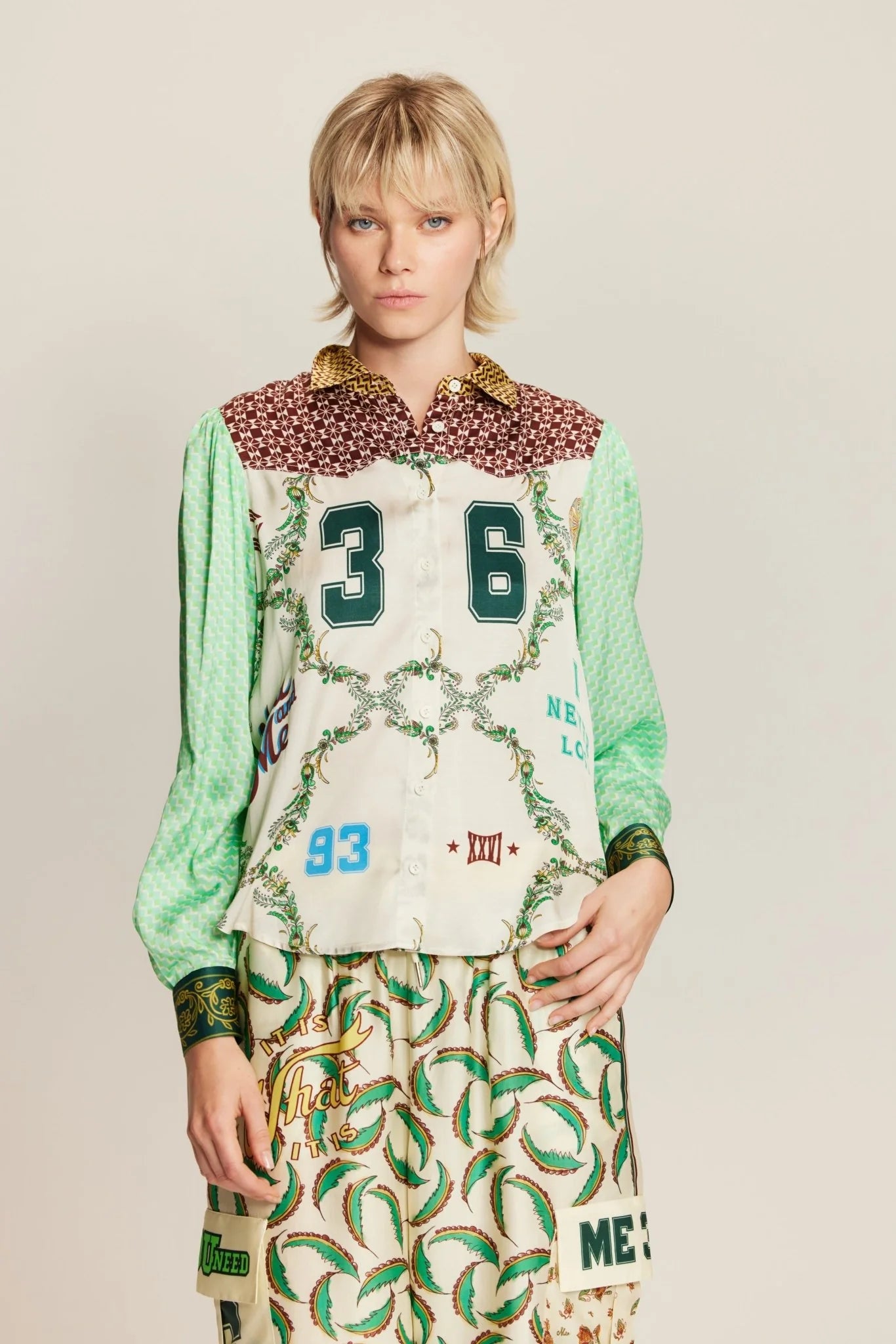 ME369 GRACE CROPPED SHIRT SHIPIBO