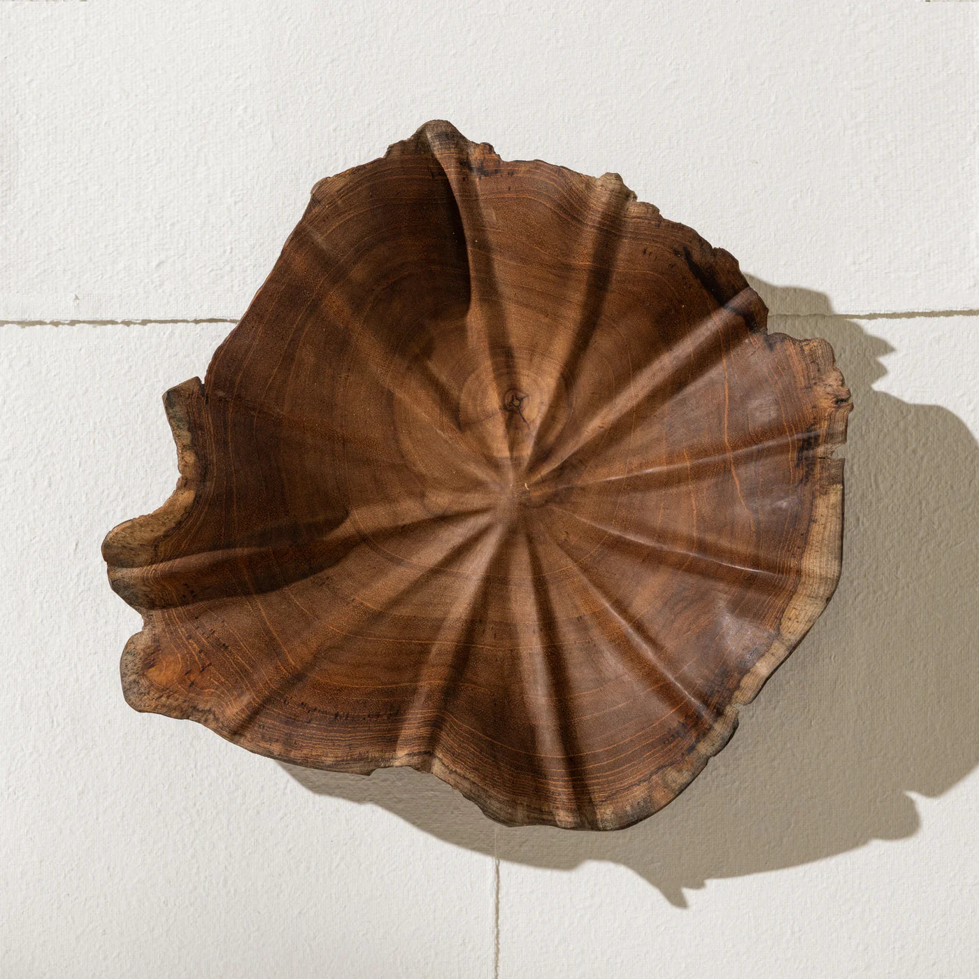 INARTISAN ODELE SCULPTURAL WOODEN BOWL