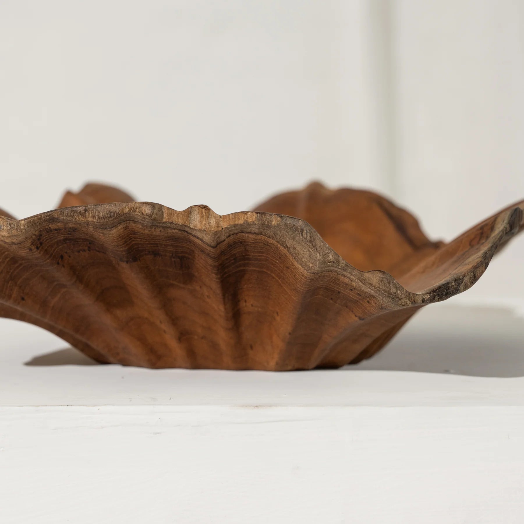 INARTISAN ODELE SCULPTURAL WOODEN BOWL