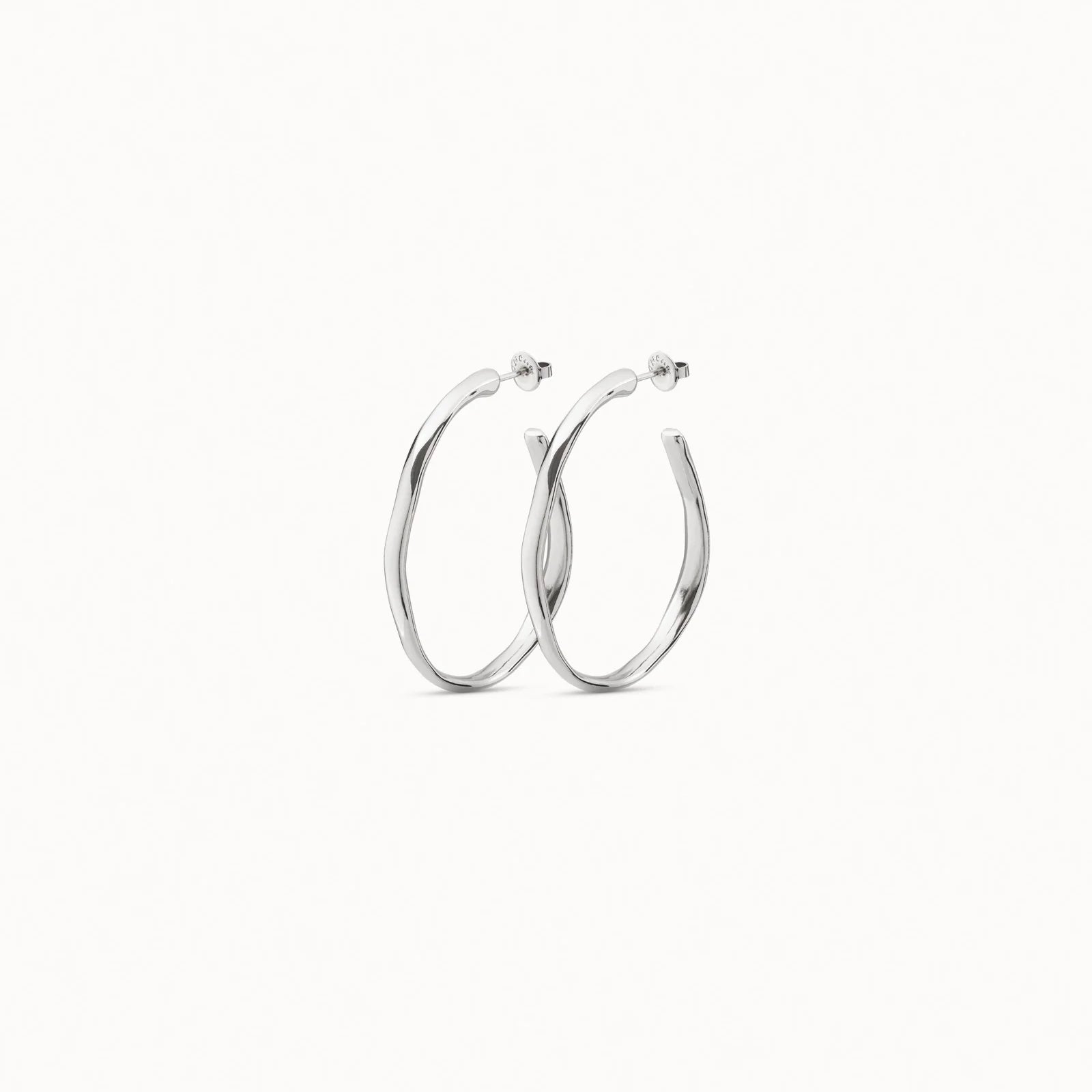 UNOde50 OHMMM EARRINGS SILVER
