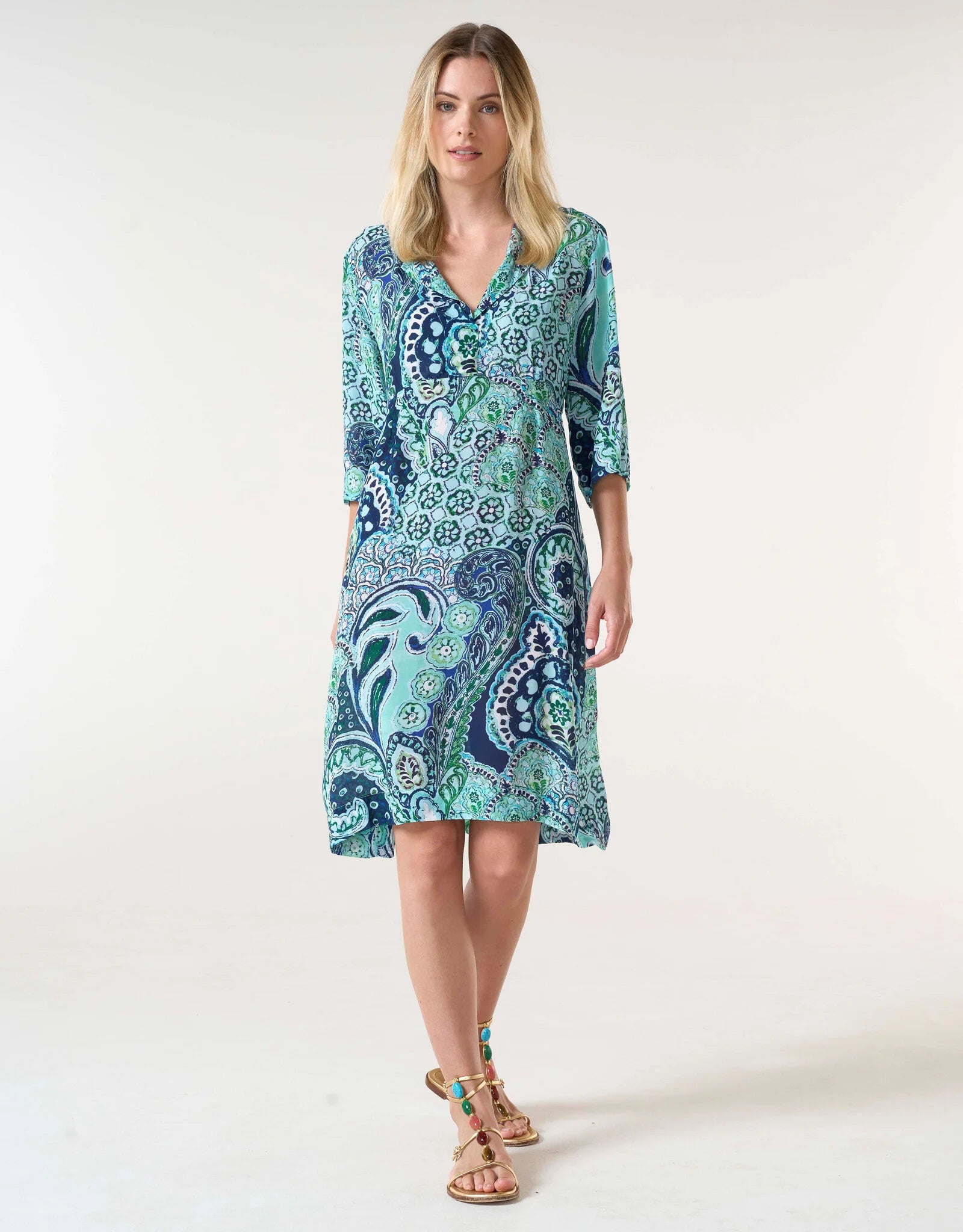 ONESEASON JAZZ BRAZIL VISCOSE BLUE