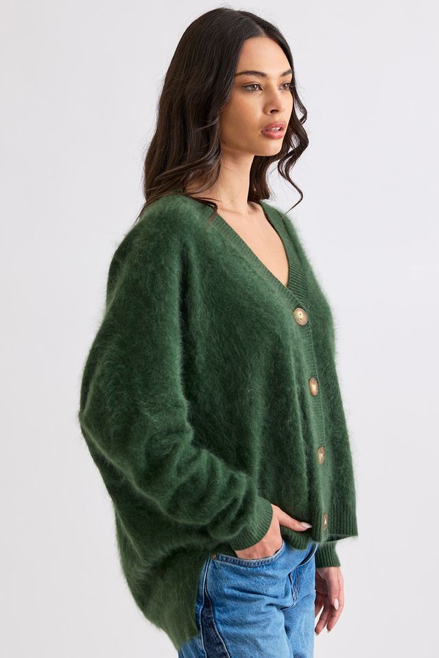 MIA FRATINO MACY CARDI FOREST