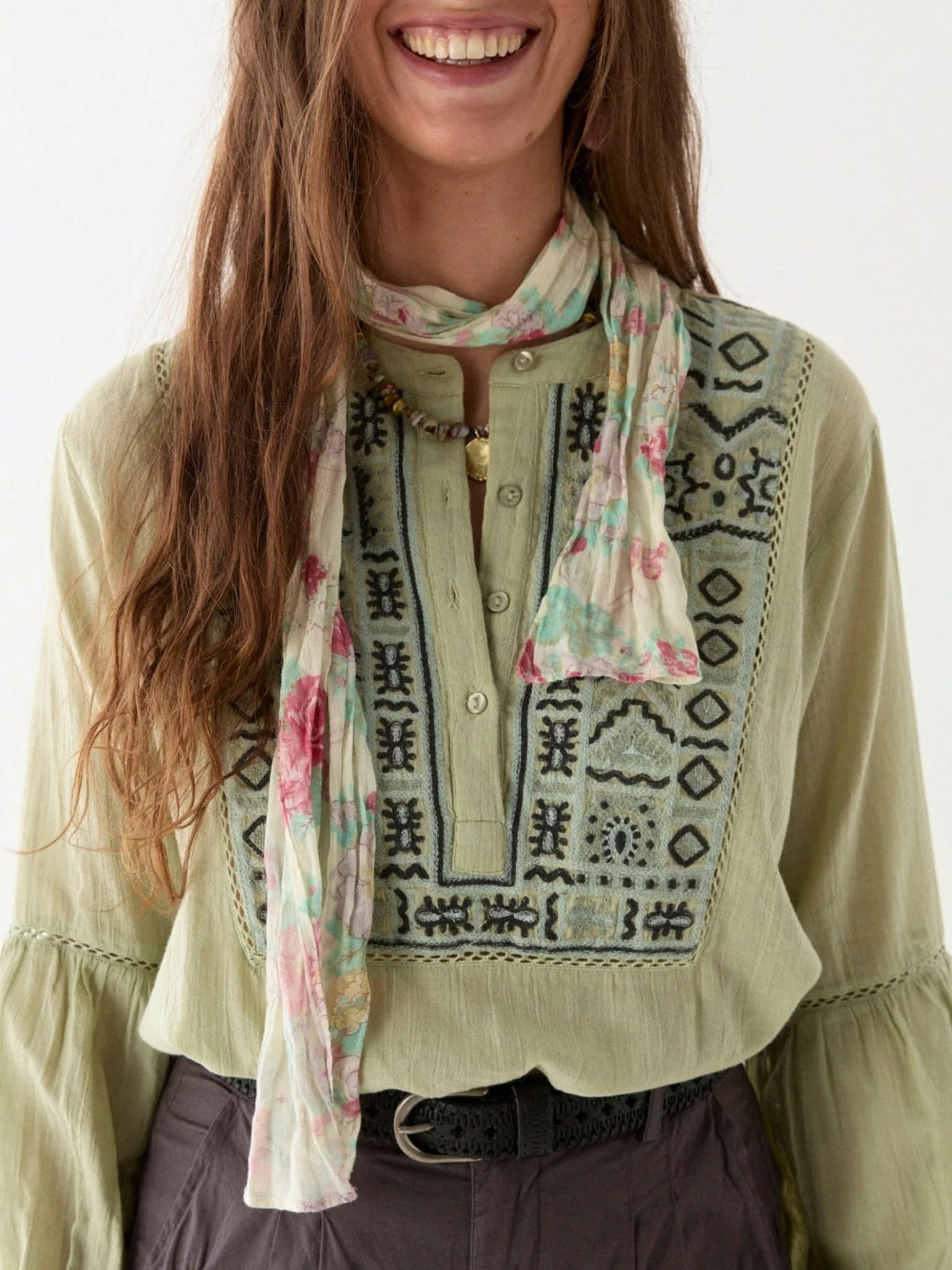 MAISON HOTEL SHANTI BLOUSE AL GREEN