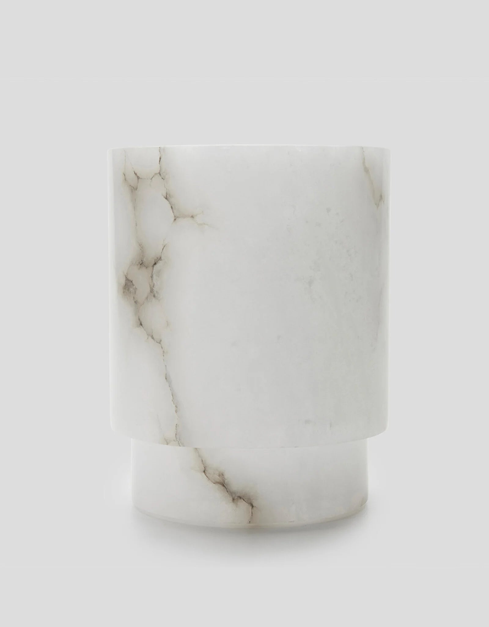 THE FOUNDRY AMBIENTE VOTIVE VASE - ALABASTER LARGE