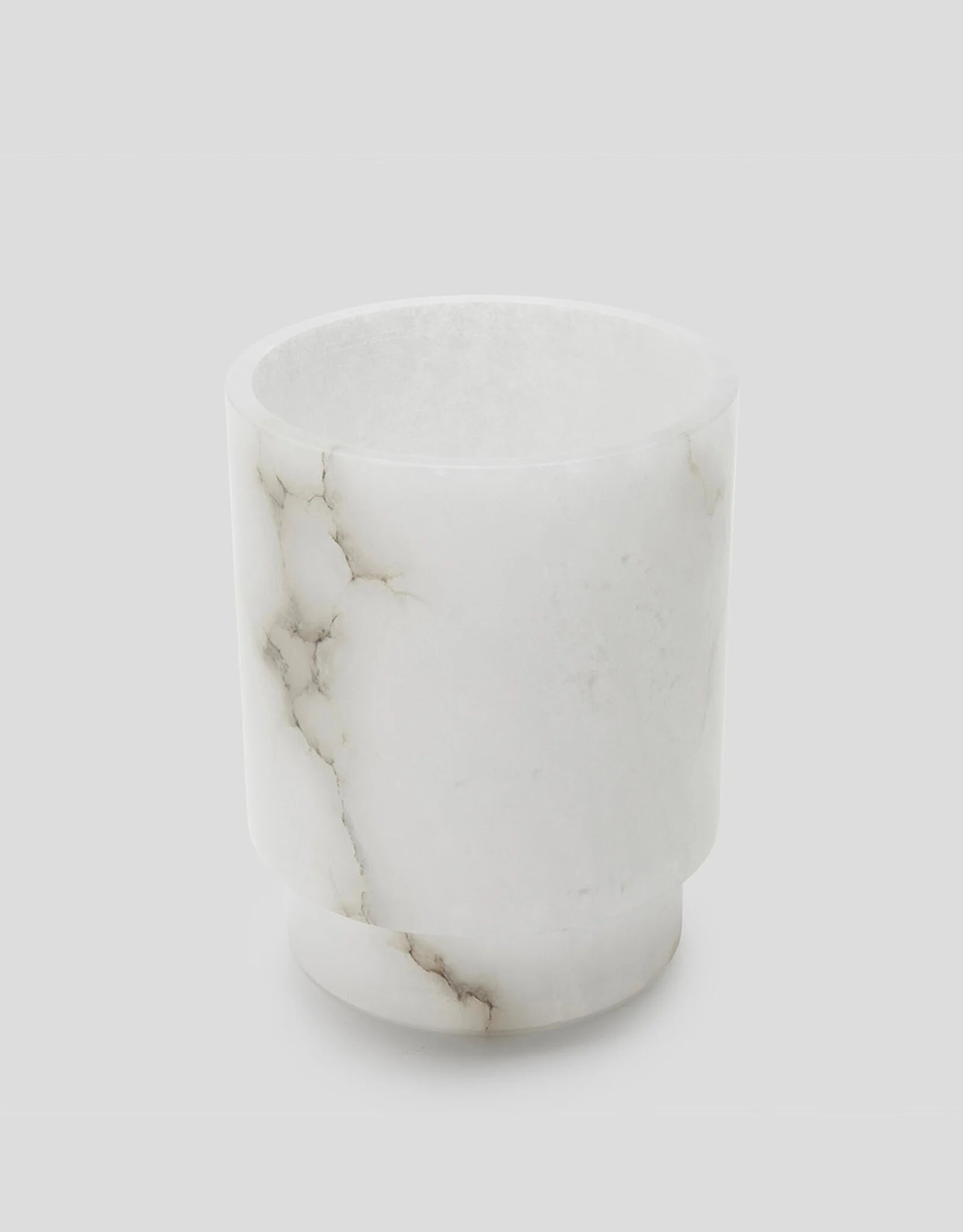 THE FOUNDRY AMBIENTE VOTIVE VASE - ALABASTER LARGE