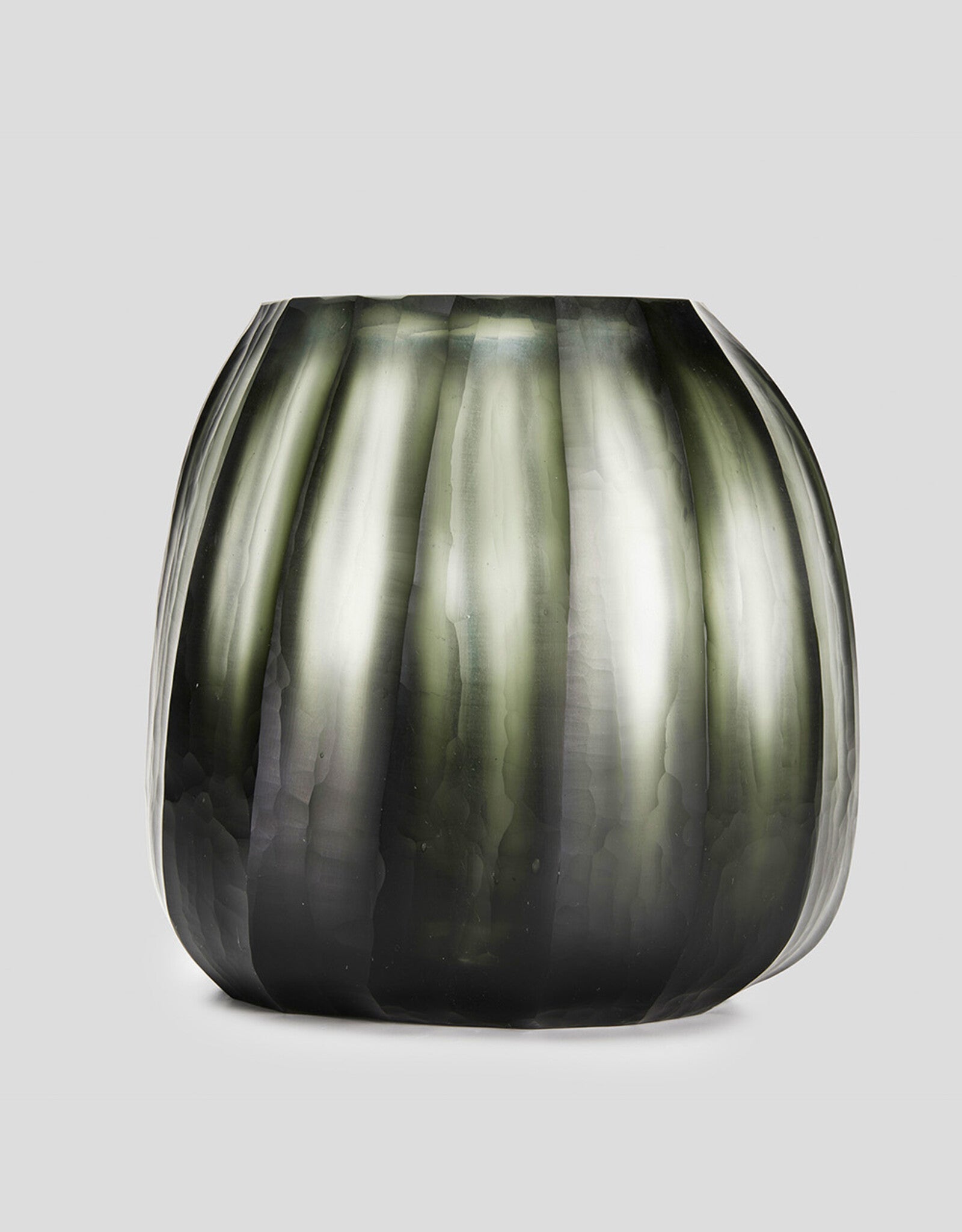 THE FOUNDRY AURA VASE LARGE MOSS