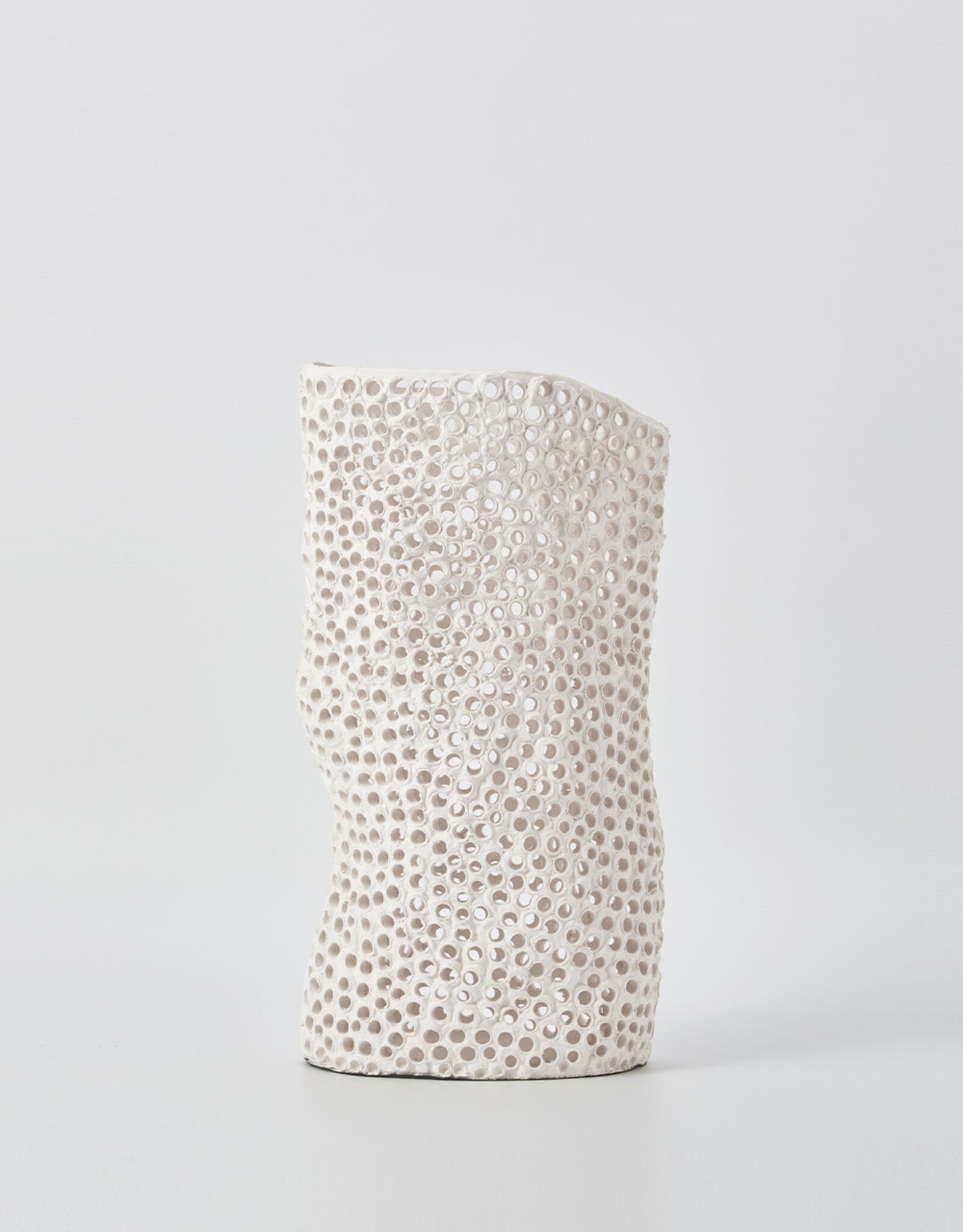 THE FOUNDRY PORUS VASE TALL IVORY