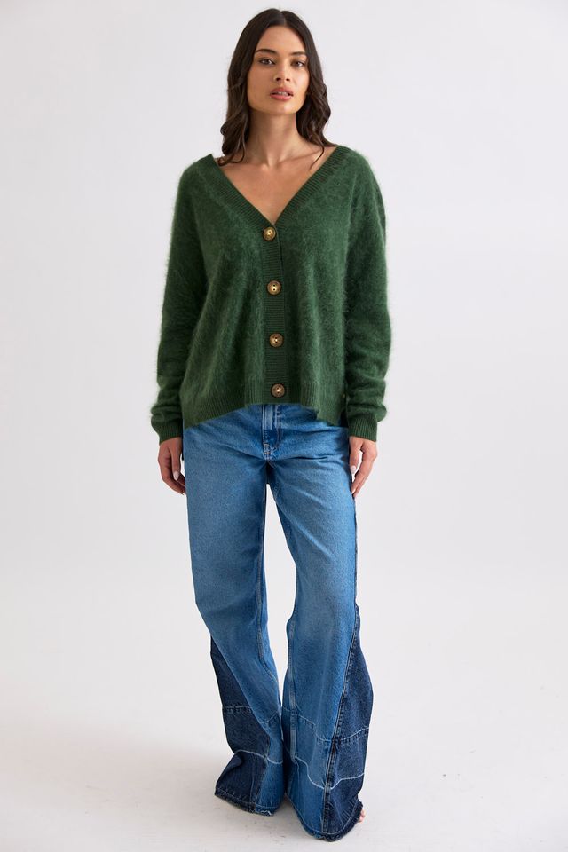 MIA FRATINO MACY CARDI FOREST